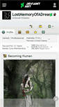 Mobile Screenshot of lostmemoryofadream.deviantart.com