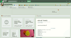 Desktop Screenshot of maxinethebean.deviantart.com