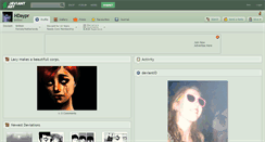 Desktop Screenshot of hdaypr.deviantart.com