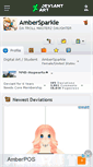Mobile Screenshot of ambersparkle.deviantart.com