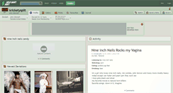 Desktop Screenshot of kricketysplit.deviantart.com