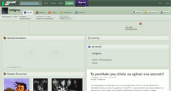 Desktop Screenshot of misigma.deviantart.com
