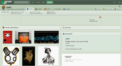 Desktop Screenshot of exell.deviantart.com