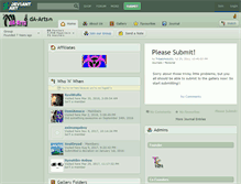 Tablet Screenshot of da-arts.deviantart.com