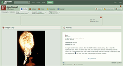 Desktop Screenshot of djpuffnstuff.deviantart.com