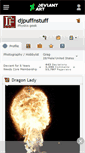 Mobile Screenshot of djpuffnstuff.deviantart.com