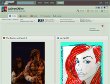 Tablet Screenshot of lasirenofeire.deviantart.com