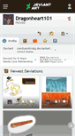 Mobile Screenshot of dragonheart101.deviantart.com