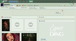 Desktop Screenshot of dfxvanish.deviantart.com