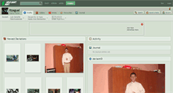 Desktop Screenshot of itzagual.deviantart.com