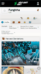Mobile Screenshot of funginha.deviantart.com