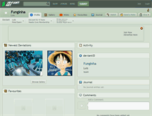 Tablet Screenshot of funginha.deviantart.com