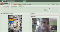 Desktop Screenshot of laurenlove.deviantart.com