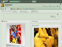 Tablet Screenshot of comteskyee.deviantart.com