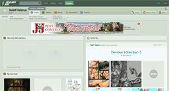 Desktop Screenshot of 6785887.deviantart.com