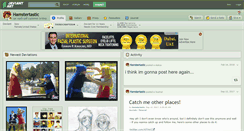 Desktop Screenshot of hamstertastic.deviantart.com