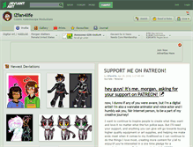 Tablet Screenshot of izfan4life.deviantart.com