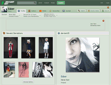 Tablet Screenshot of esber.deviantart.com
