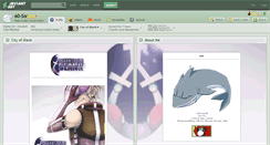 Desktop Screenshot of 60-six.deviantart.com