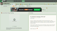 Desktop Screenshot of htadiktusariel.deviantart.com