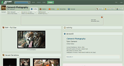Desktop Screenshot of clementi-photography.deviantart.com