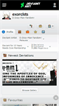 Mobile Screenshot of exorcists.deviantart.com