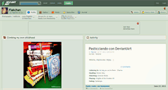 Desktop Screenshot of flakchan.deviantart.com