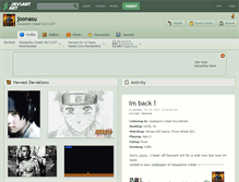 Tablet Screenshot of joonasu.deviantart.com