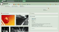 Desktop Screenshot of dignity693.deviantart.com