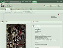 Tablet Screenshot of fyrverkeri.deviantart.com