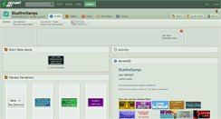 Desktop Screenshot of bluefirestamps.deviantart.com