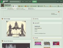 Tablet Screenshot of mashmuh.deviantart.com