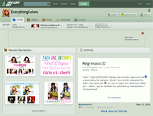 Tablet Screenshot of everythingcolors.deviantart.com