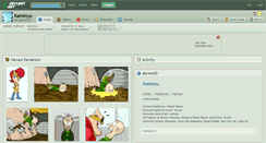 Desktop Screenshot of kaminyu.deviantart.com