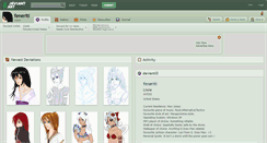 Desktop Screenshot of feneriti.deviantart.com