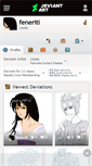 Mobile Screenshot of feneriti.deviantart.com