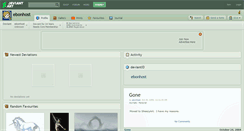 Desktop Screenshot of ebonhost.deviantart.com