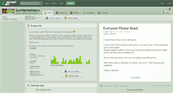 Desktop Screenshot of iluvwarriorkatz.deviantart.com