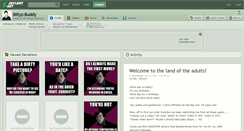 Desktop Screenshot of billyz-buddy.deviantart.com