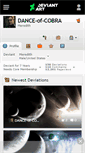 Mobile Screenshot of dance-of-cobra.deviantart.com