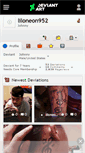 Mobile Screenshot of liloneon952.deviantart.com