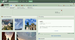 Desktop Screenshot of dsandell.deviantart.com