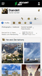 Mobile Screenshot of dsandell.deviantart.com