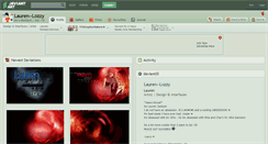 Desktop Screenshot of lauren--lozzy.deviantart.com