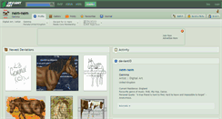 Desktop Screenshot of nem-nem.deviantart.com