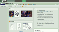Desktop Screenshot of masseffect-ocs.deviantart.com