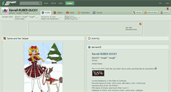Desktop Screenshot of kawaii-ruber-ducky.deviantart.com