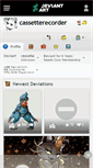Mobile Screenshot of cassetterecorder.deviantart.com