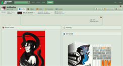 Desktop Screenshot of antihelios.deviantart.com