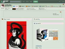 Tablet Screenshot of antihelios.deviantart.com